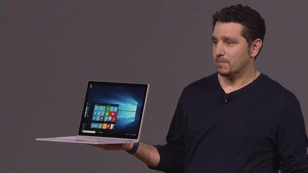 Microsoft showing off Surface Book