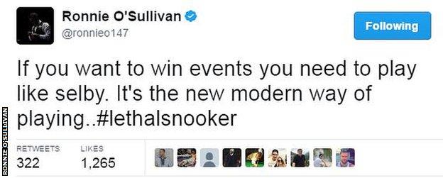 Ronnie O'Sullivan