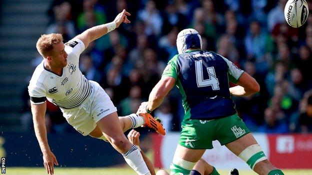 Luke Fitzgerald suffered a knee injury in Leinster's Pro12 final defeat by Connacht