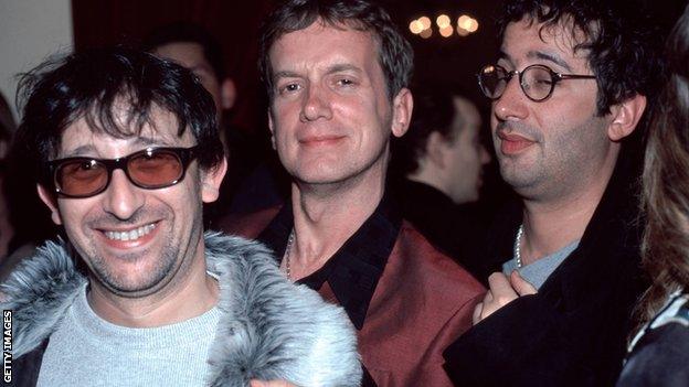 Ian Broudie, Frank Skinner, David Baddiel