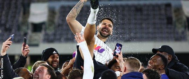 Fulham celebrate