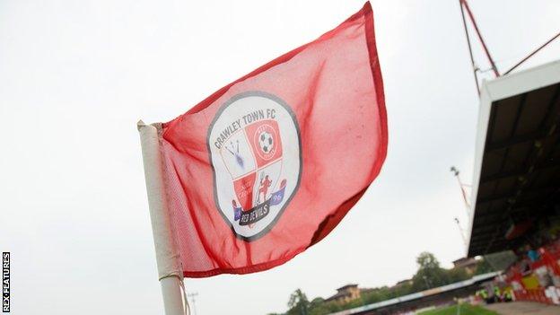 Crawley Town flag