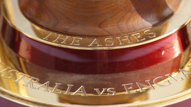 The Women's Ashes trophy