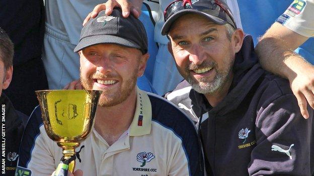 Andrew Gale and Jason Gillespie