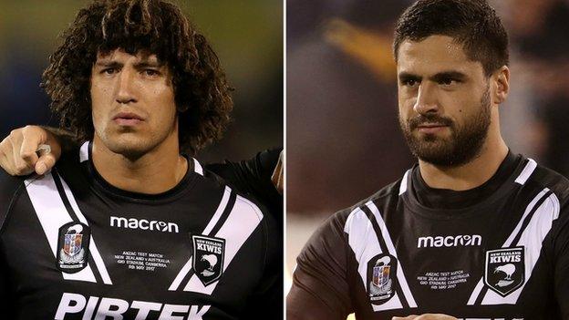 Kevin Proctor (left) and Jesse Bromwich