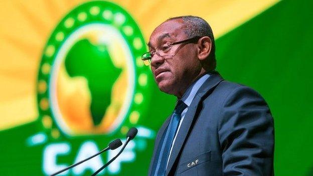 President of the Confederation of African Football Ahmad