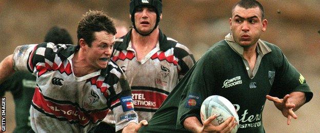 Omar Hassanein in action for Randwick