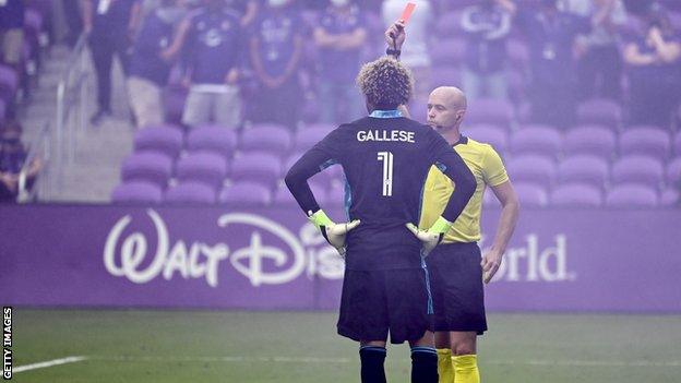 Orlando keeper Pedro Gallese