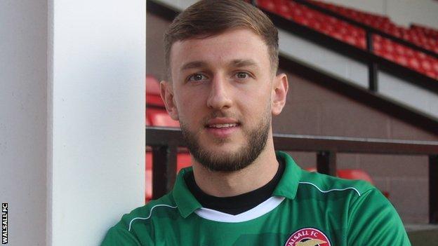 Walsall's other new keeper Adam Przybek made five appearances for Wycombe last season