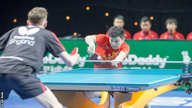 Liam Pitchford plays Fan Zhendong