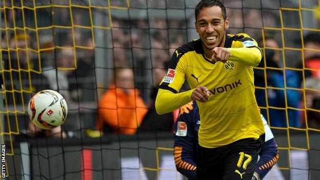 Gabon and Borussia Dortmund striker Pierre-Emerick Aubameyang