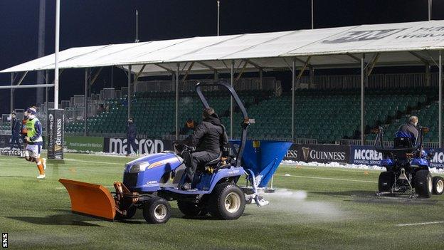 The 1872 Cup tie fell victim to a frozen artificial pitch last weekend