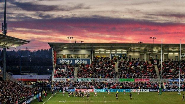 Ulster's Kingspan Stadium is unlikely to be packed for some time