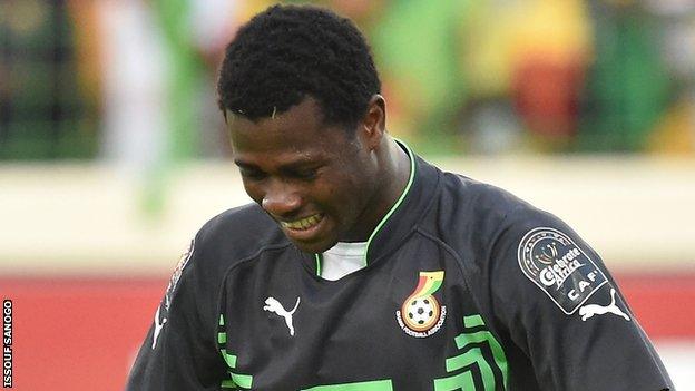 Ghana goalkeeper Razak Brimah