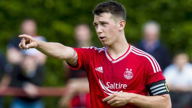 Aberdeen captain Ryan Jack