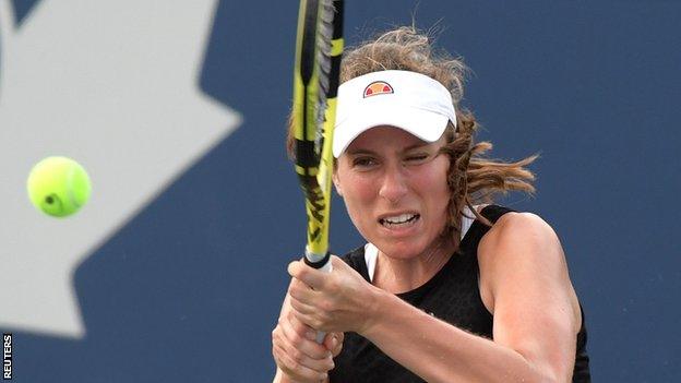 Johanna Konta at the Rogers Cup