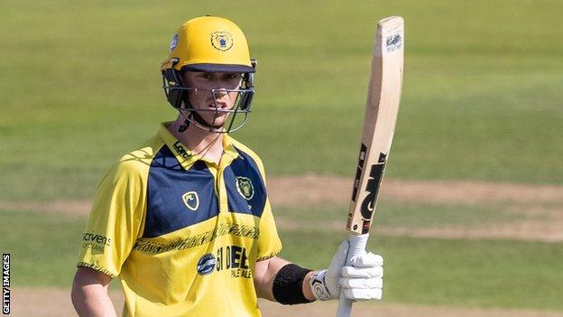 Adam Hose hit a first T20 century for Birmingham Bears