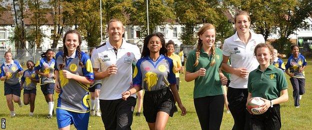 Jonny Wilkinson and Emily Scarratt