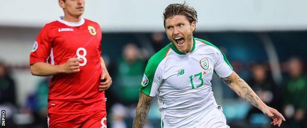 Hendrick's strike was Ireland's first goal since Aiden O'Brien scored against Poland in September 2018