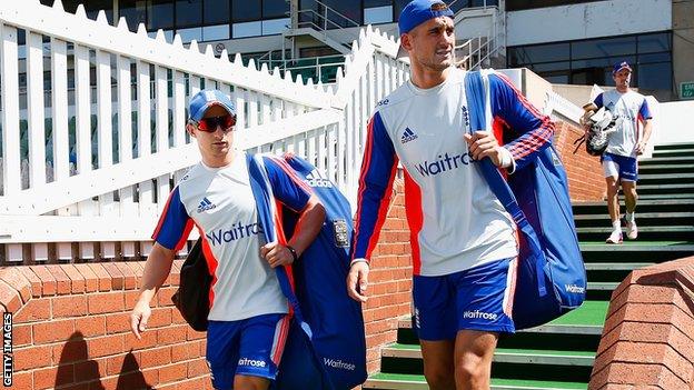 James Taylor (left) and Alex Hales