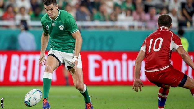 Joe Schmidt said the decision to bring off Johnny Sexton at half-time was pre-planned