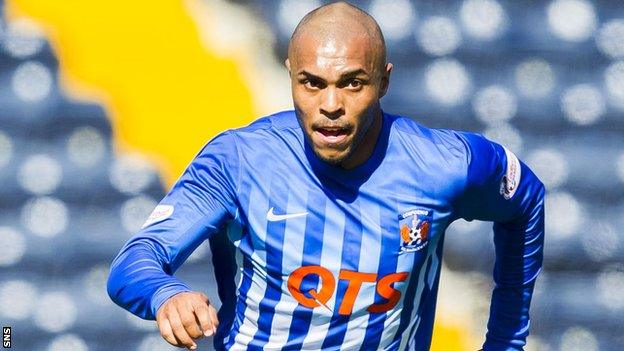 Kilmarnock striker Josh Magennis