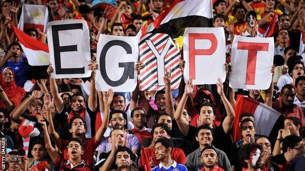 Egypt fans