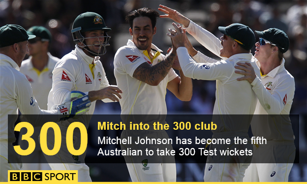 Mitchell Johnson stats graphic