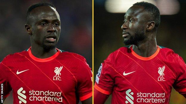 Sadio Mane (left) and Naby Keita (right)