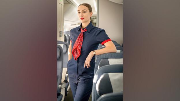 BA Unveils Jumpsuits In First Uniform Revamp For 20 Years - BBC News