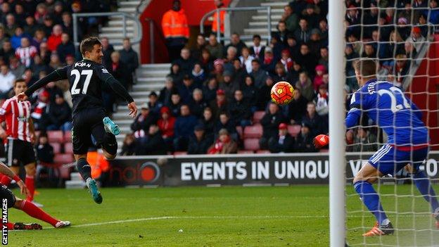 Bojan beats Maarten Stekelenburg with a clever flicked finish