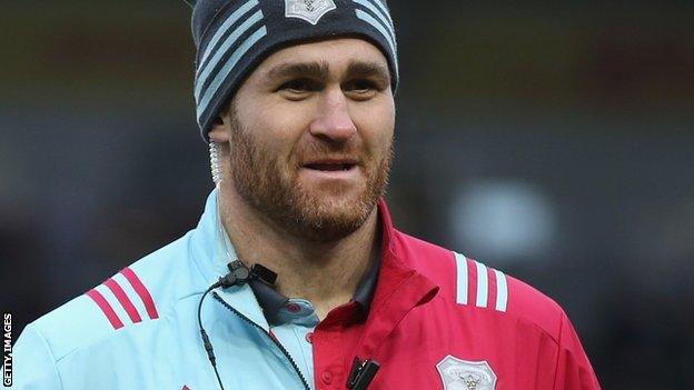 James Horwill's final home appearance for Quins will be on 3 May at The Stoop against Leicester