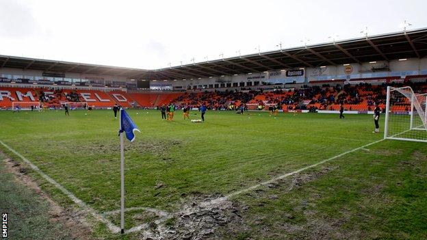 Blackpool are 16th in the League One table after 28 games