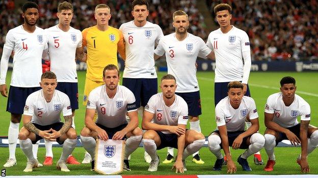 England team photo