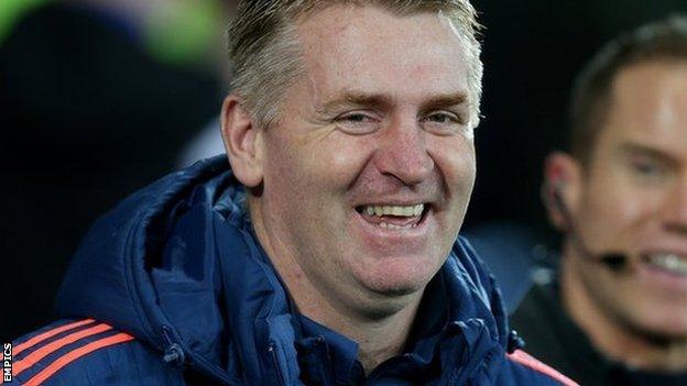 Brentford boss Dean Smith