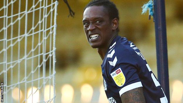 Nile Ranger in action for Southend United