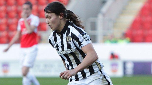 Notts County's Rachel Williams