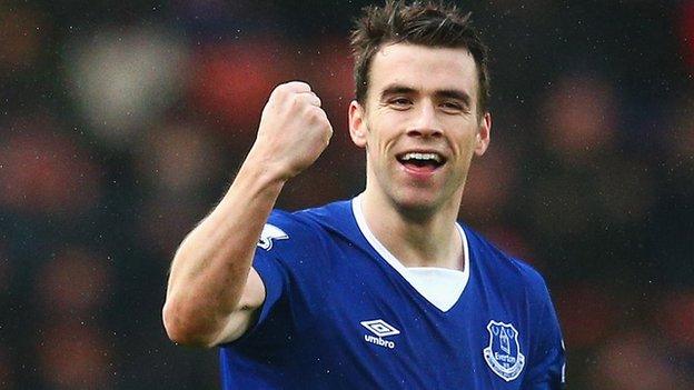 Everton defender Seamus Coleman