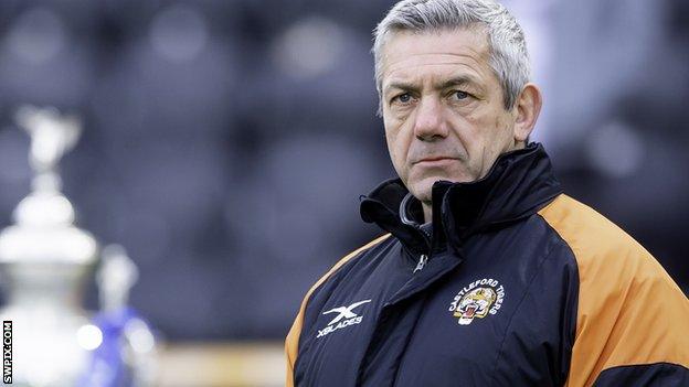 Castleford Tigers head coach Daryl Powell