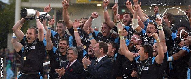 Glasgow Warriors won the Pro12 last season