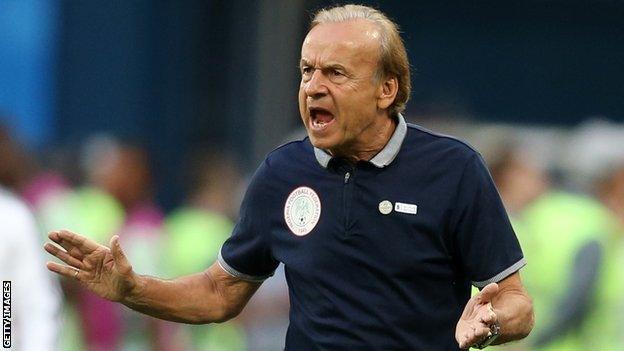 Gernot Rohr, Nigeria coach