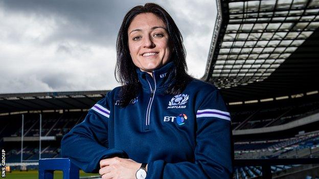 Gemma Fay has been working for Scottish Rugby since retiring from a distinguished football career