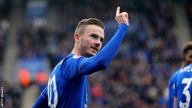 Leicester City's James Maddison