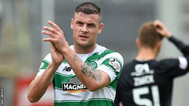 Celtic forward Anthony Stokes