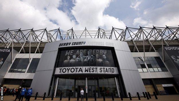 General view of Pride Park