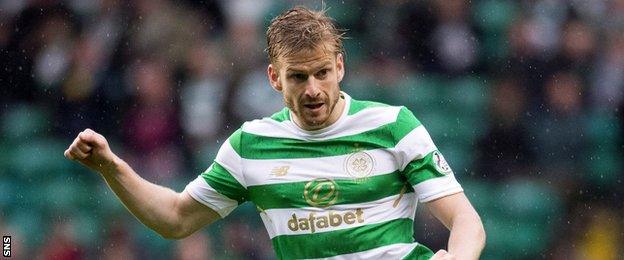 Celtic midfielder Stuart Armstrong