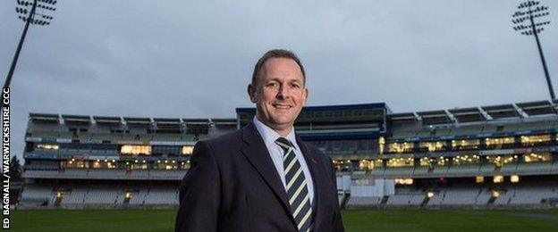 Warwickshire chief executive Neil Snowball