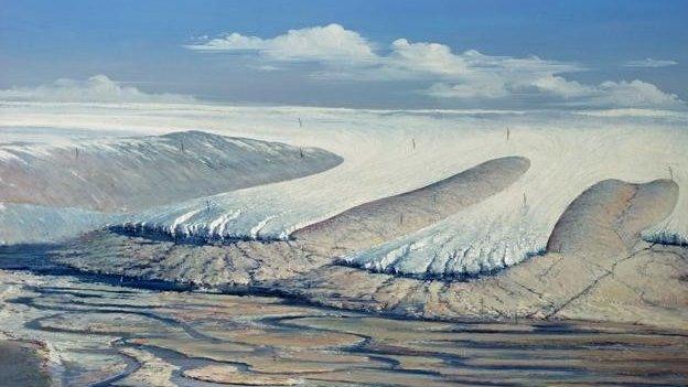 A reconstruction of the Anglian ice sheet in Precambrian North London