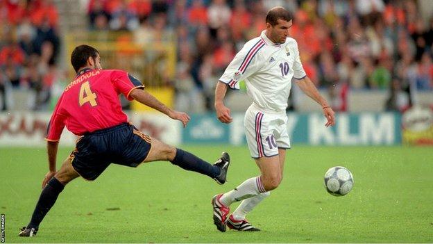Zinedine Zidane and Pep Guardiola