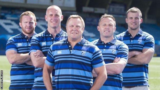 Cardiff Blues coaches for 2018-19